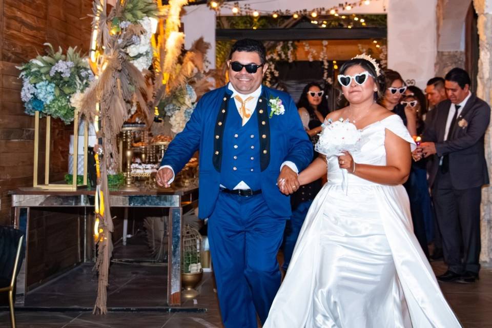 Novios en su Gran dia