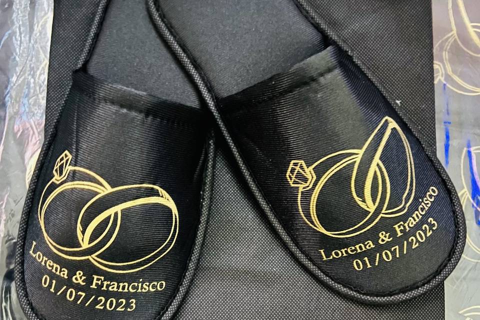 Pantufla personalizada