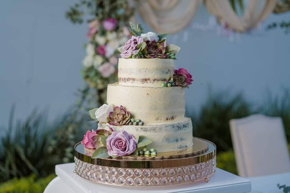 Pastel de bodas