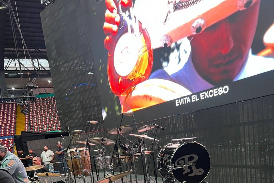 Compartiendo escenario