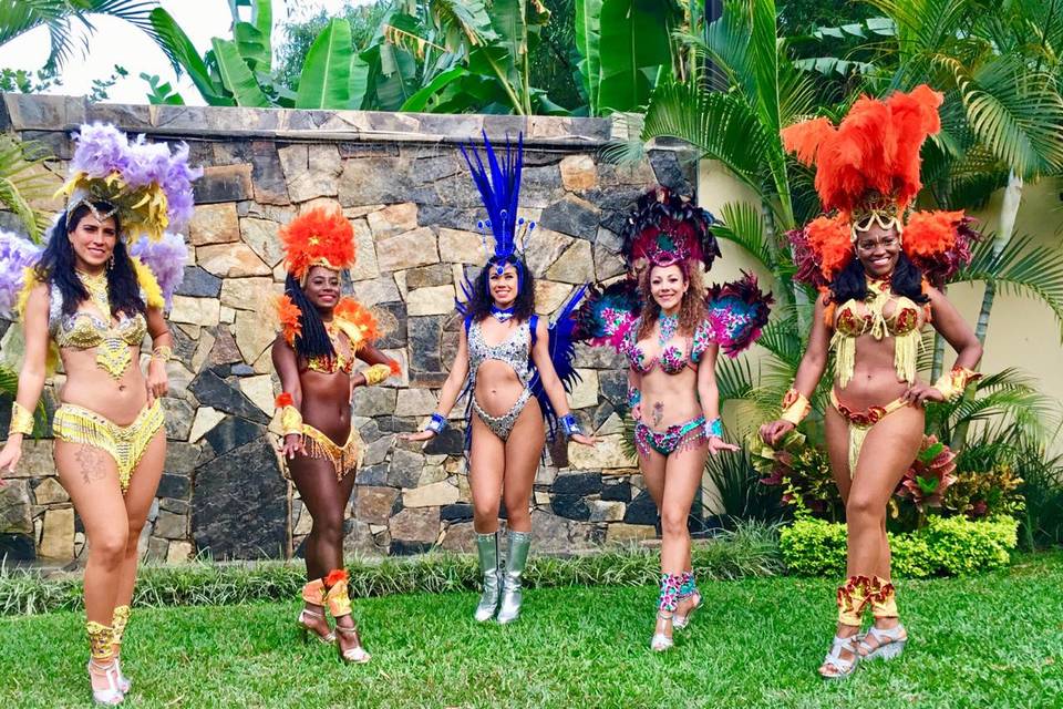 Bailarinas de samba