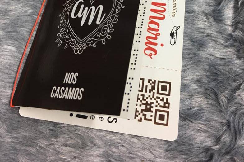 Invitación pasaporte