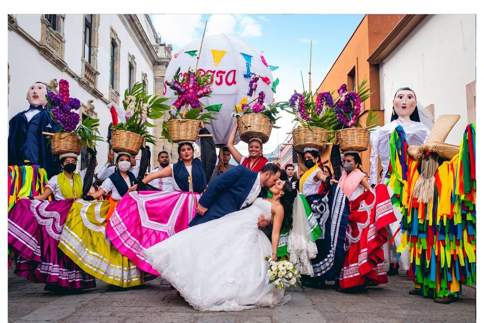 Calenda en Oaxaca