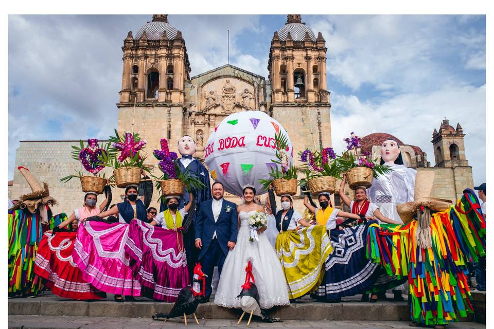 Calenda en Oaxaca