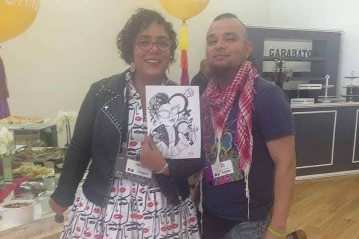 Con la Santa Cecilia