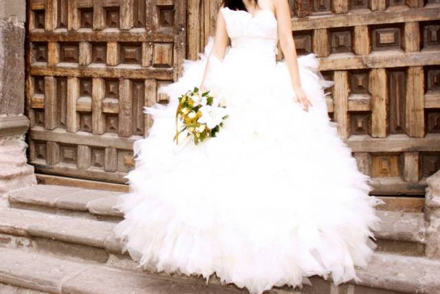 Novia espectacular