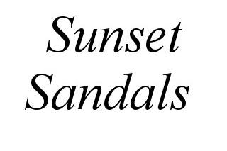 Sunset Sandals