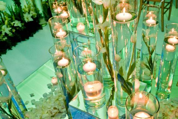 Decoración con velas