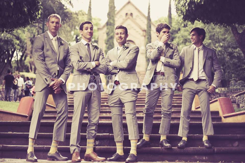 Novio & groomsmen