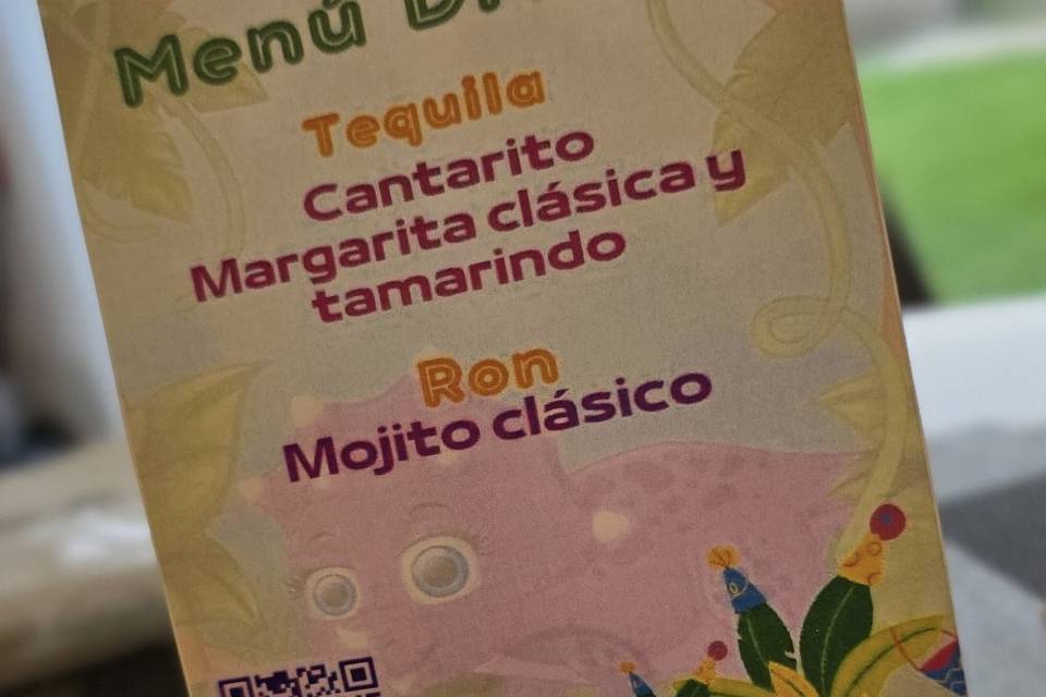 Menú personalizado