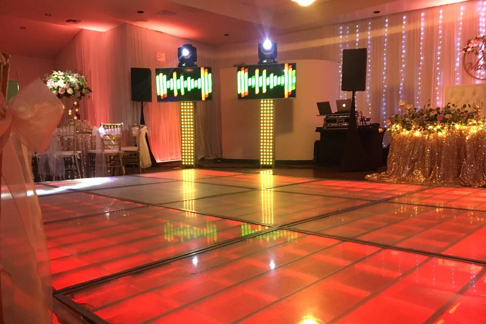 DJ e iluminación para eventos