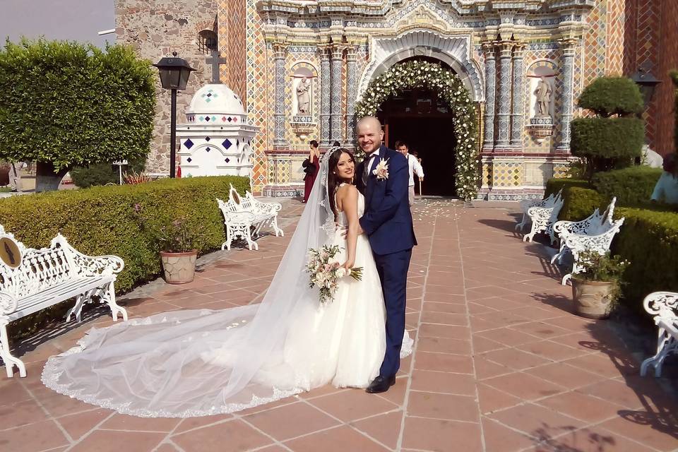 Nuevo esposos en Acatepec