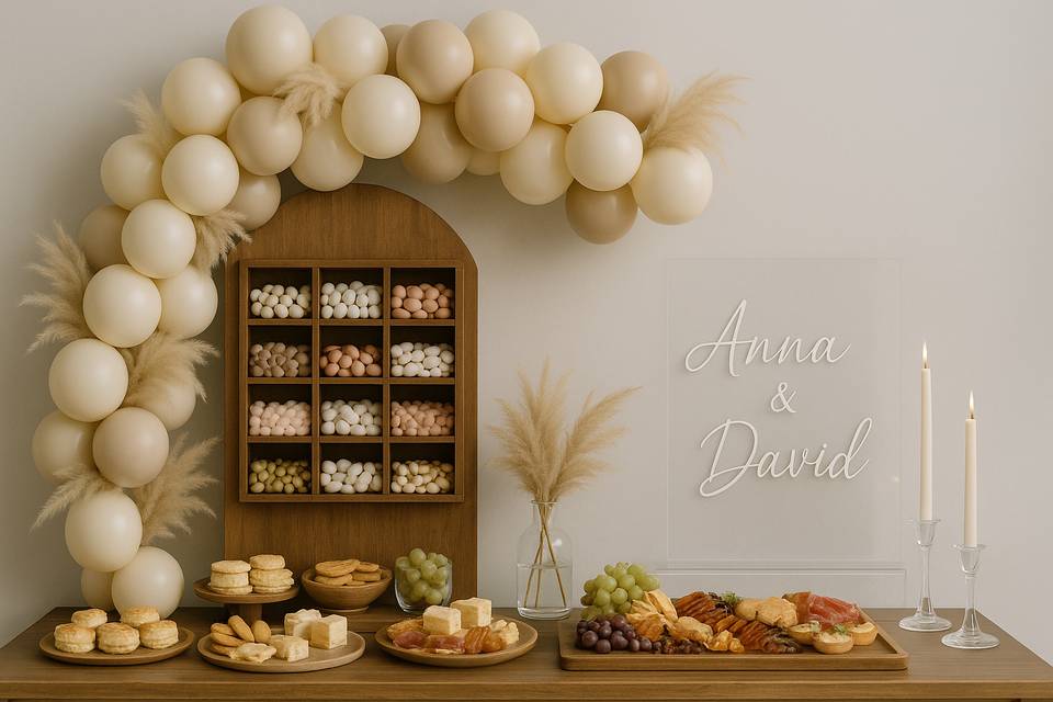 Backdrop + Charcuteria