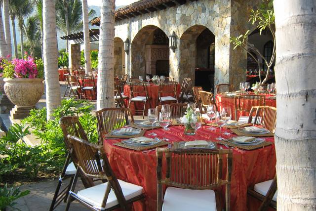 Montaje en patio/jardín