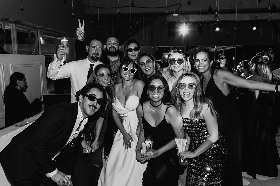 Captura de emociones y mejores momentos durante la fiesta