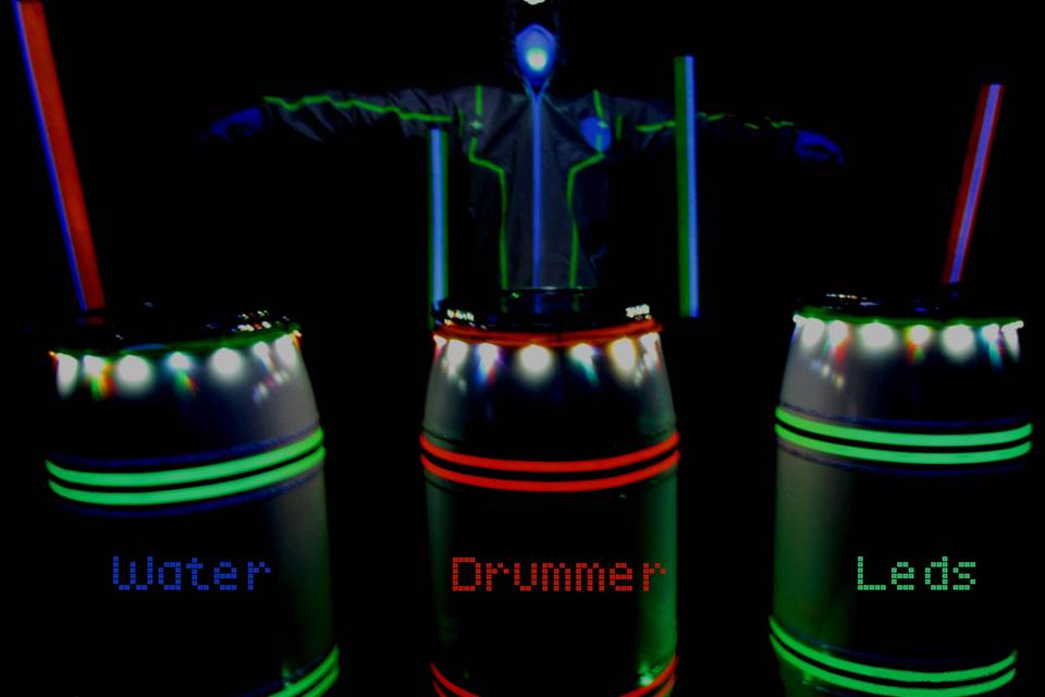 Water Drummer Leds