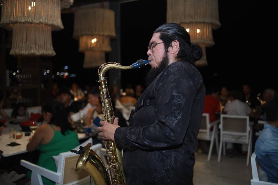 Saxofonista para eventos