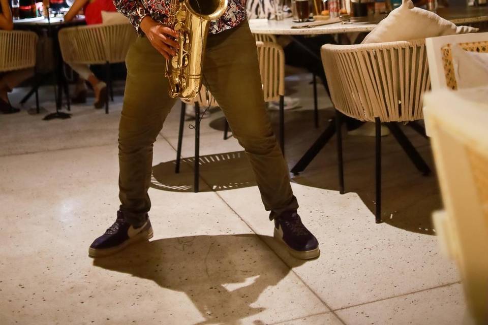 Saxofonista para eventos