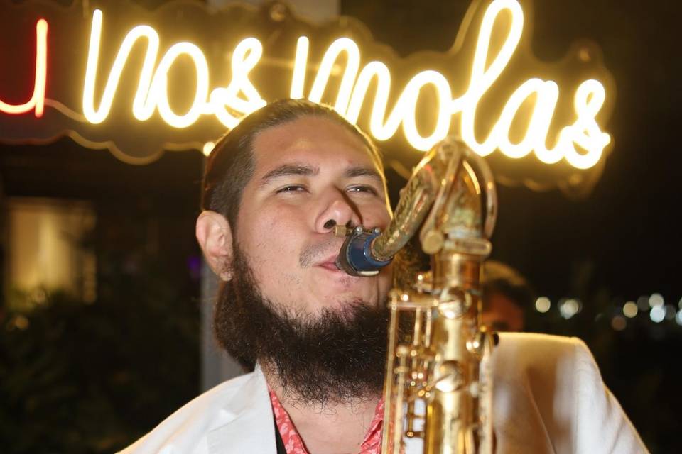 Saxofonista para eventos