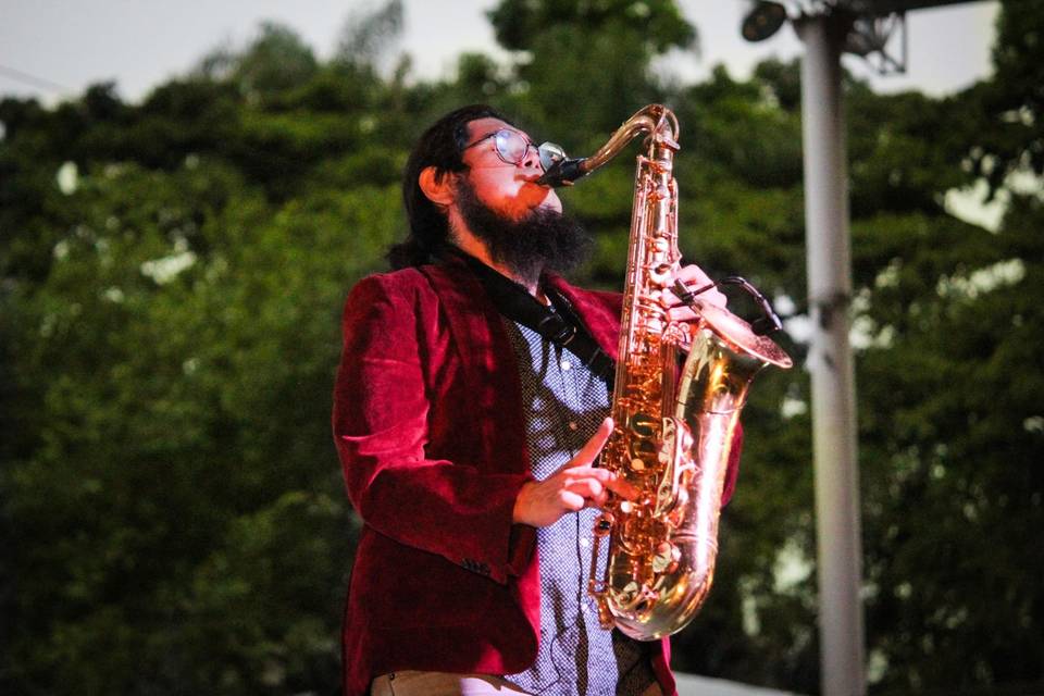 Saxofonista para eventos