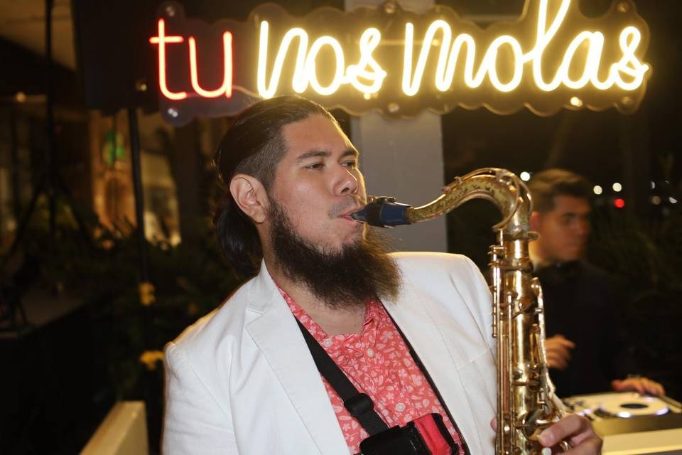 Saxofonista para eventos