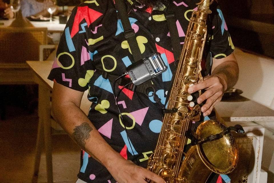 Saxofonista para eventos