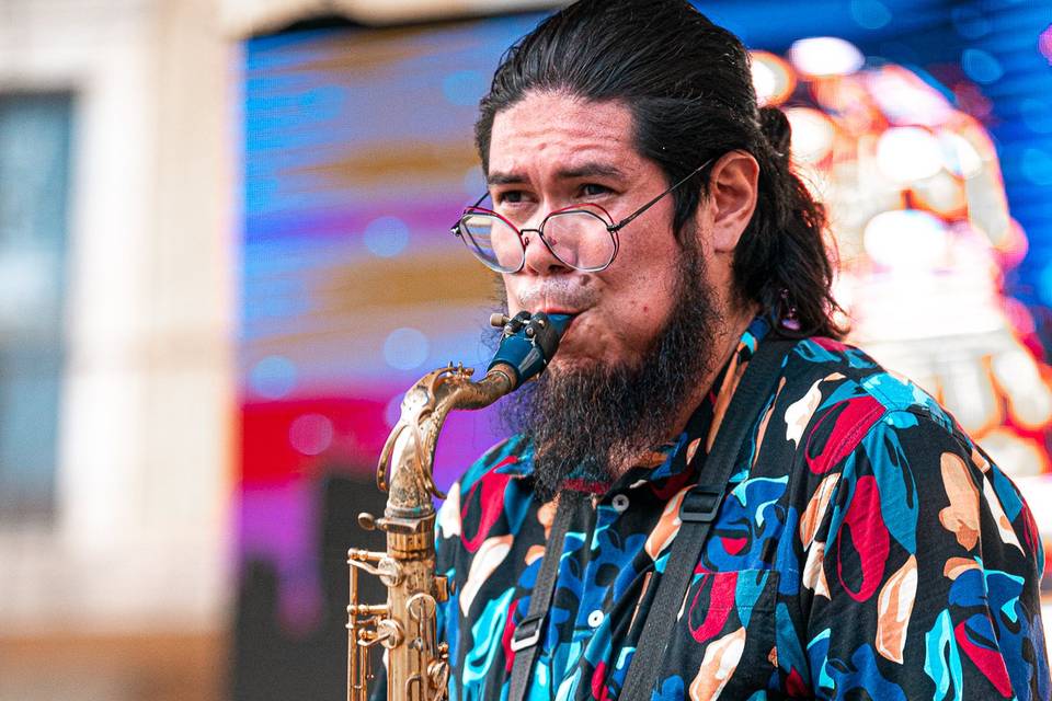 Saxofonista para eventos