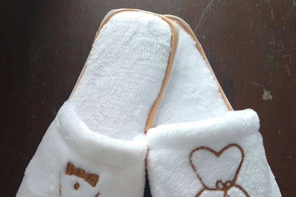 Pantuflas de colores y personalizadas