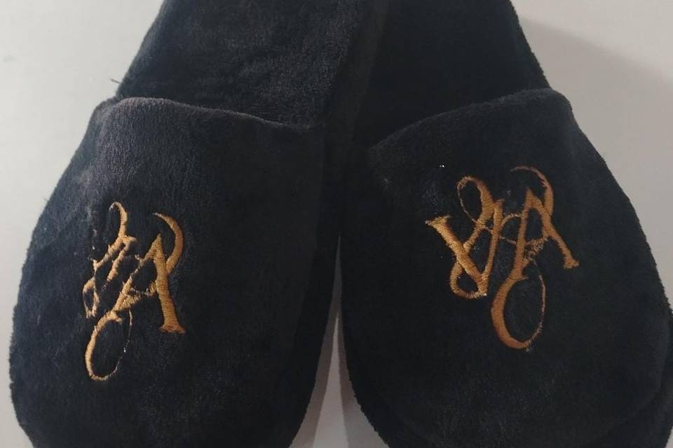Pantuflas de colores y personalizadas