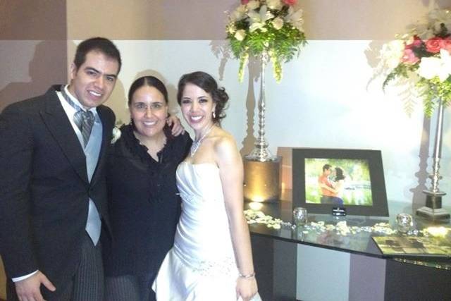 Con los novios