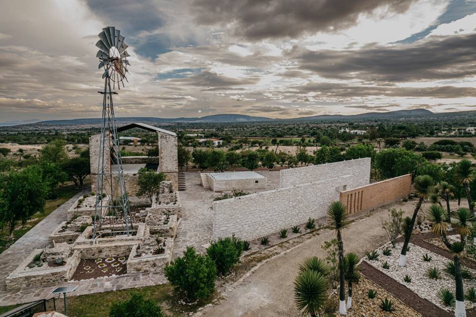 Panoramica de la mina