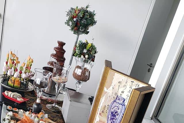 COMIDA JAPONESA PARA BODAS