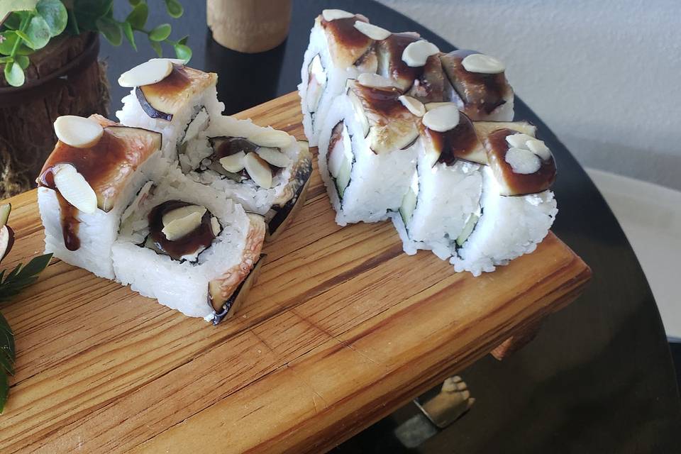 Variedad de sushi