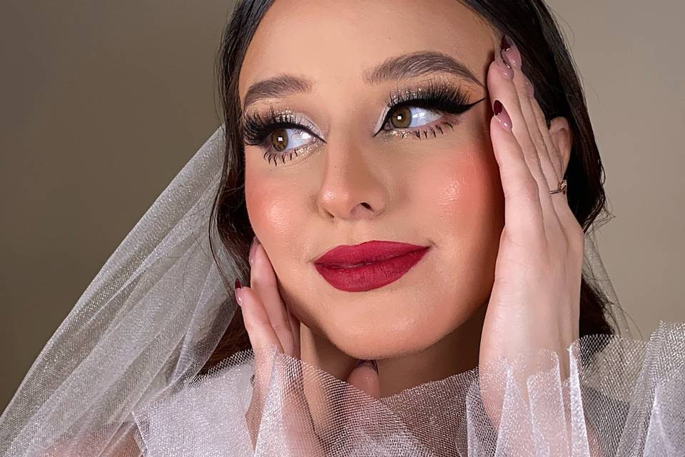 Bride makeup