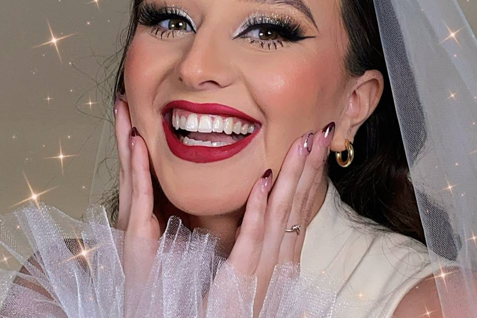 Bride makeup