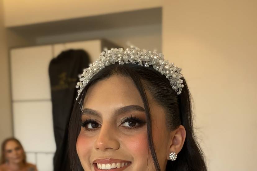 Bride makeup
