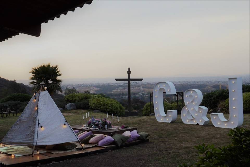 Cena romántica