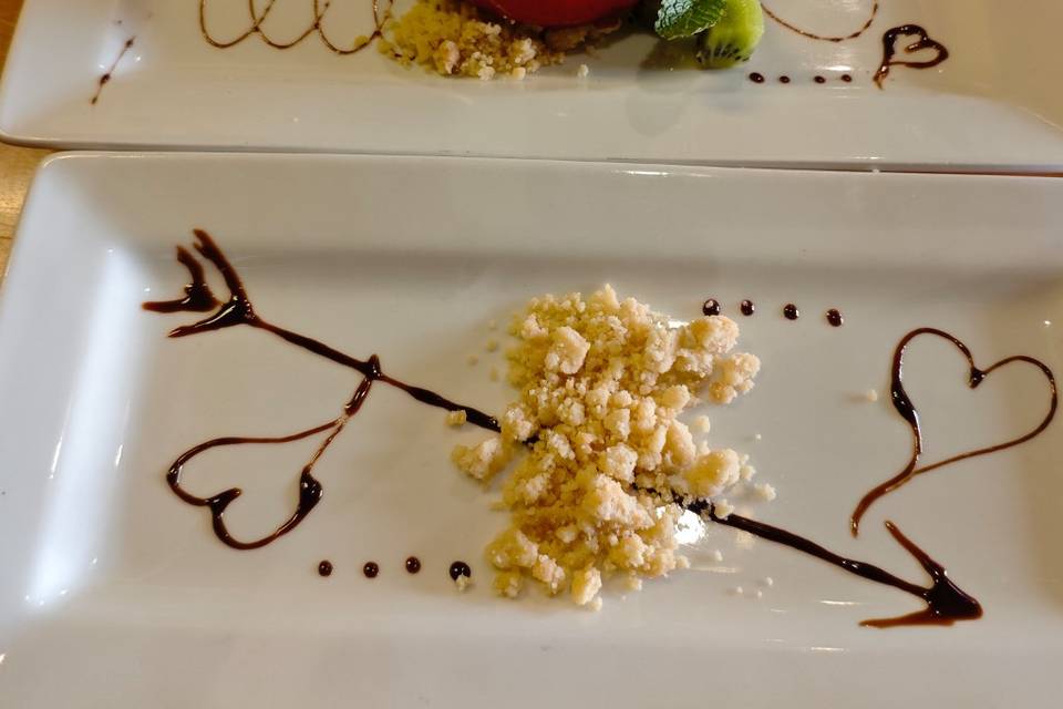 Entremet fresa chocolate