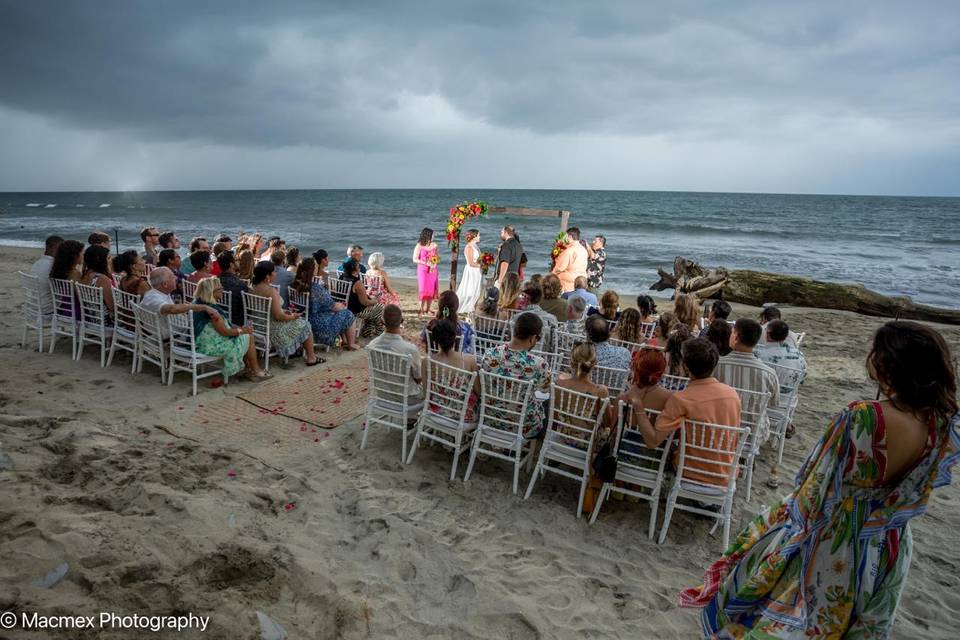 Boda nubosa