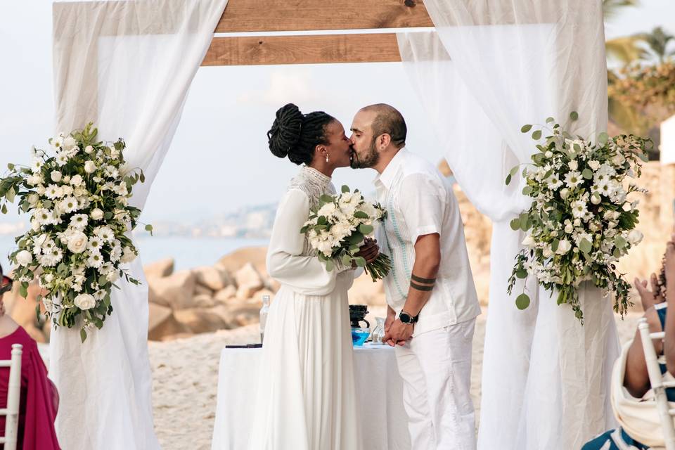 Beso de amor eterno