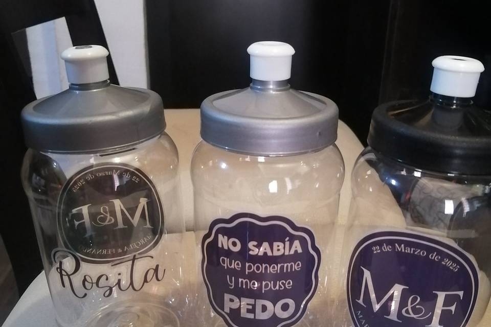 Vasos personalizados