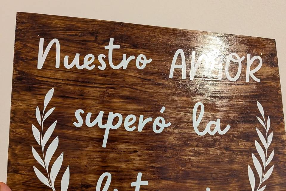 Letrero pajes