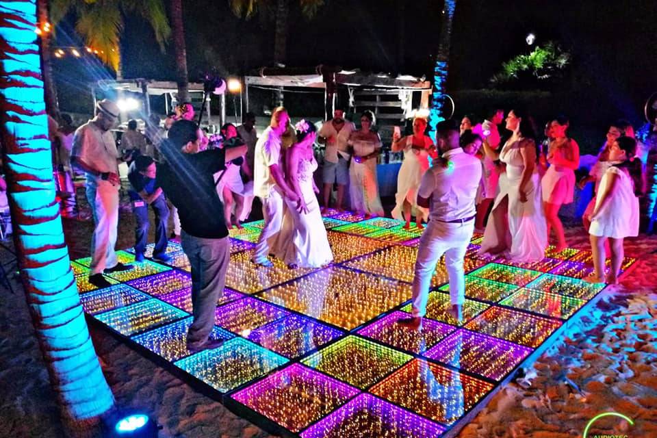 Boda xcaret pista gold rgb