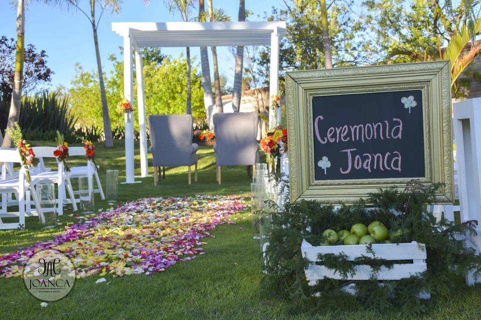 Ceremonia jardin