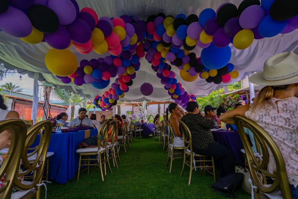 Decoración de globos