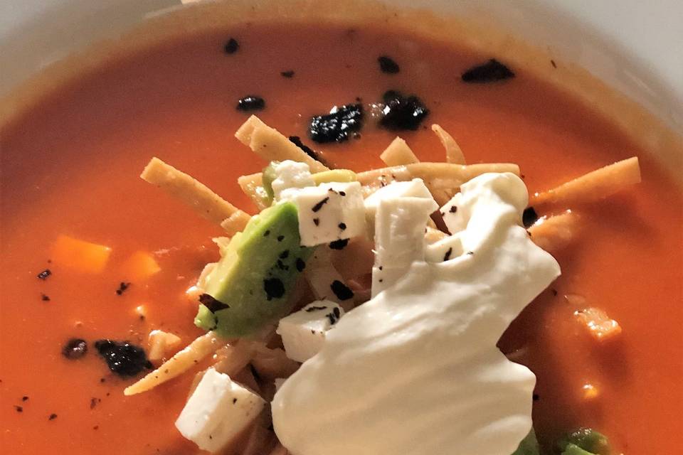 Sopa azteca