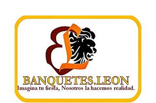 Banquetes león logo