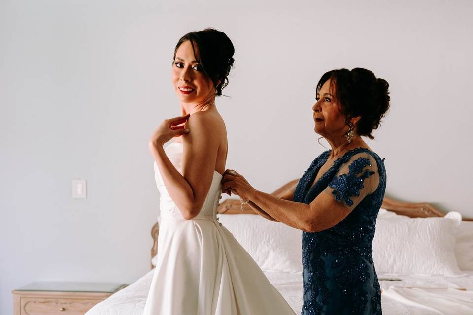 ARREGLO DE LA NOVIA