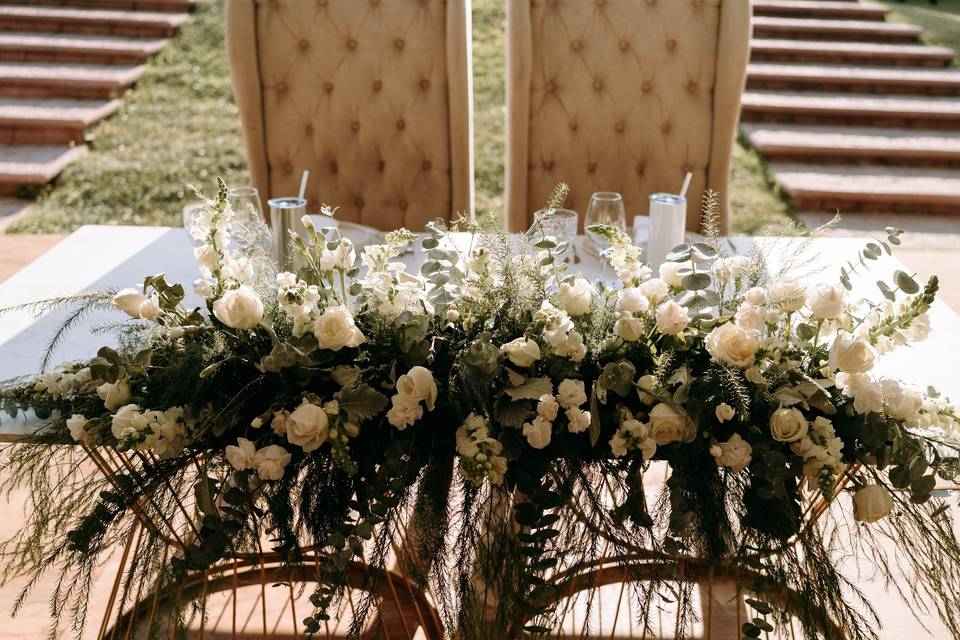MESA DE NOVIOS