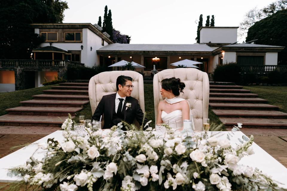 MESA DE NOVIOS